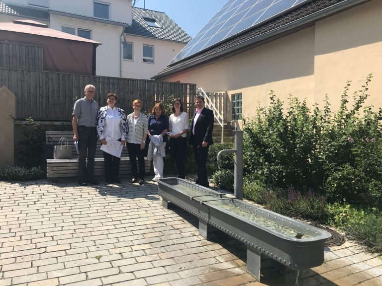 Besuch des Regierungspräsidiums in Erdmannhausen