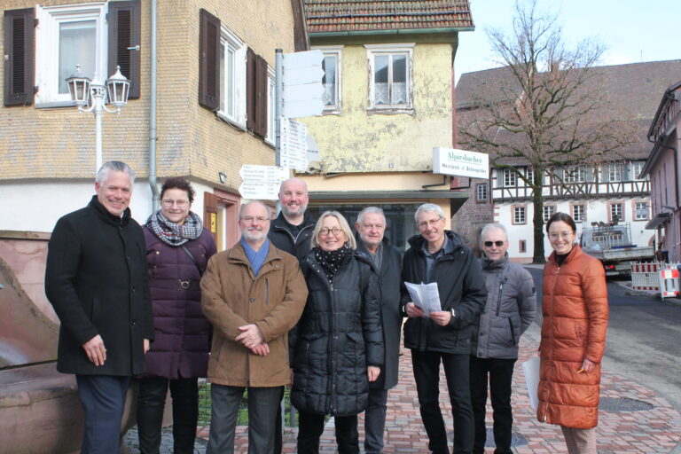 Alpirsbach: Ortstermin mit dem Ministerium und dem Regierungspräsidium Karlsruhe