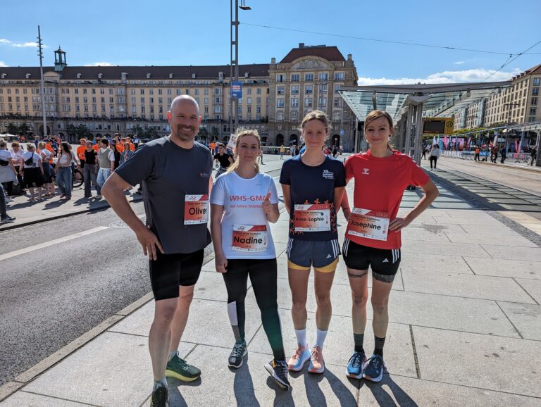 WHS startet beim REWE Firmenlauf Dresden