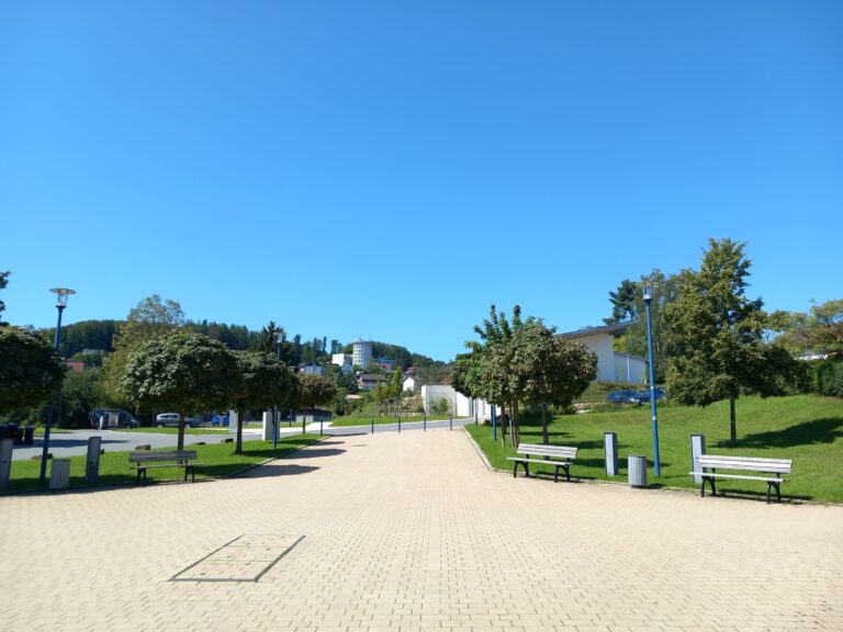 Park in der Ortsmitte
