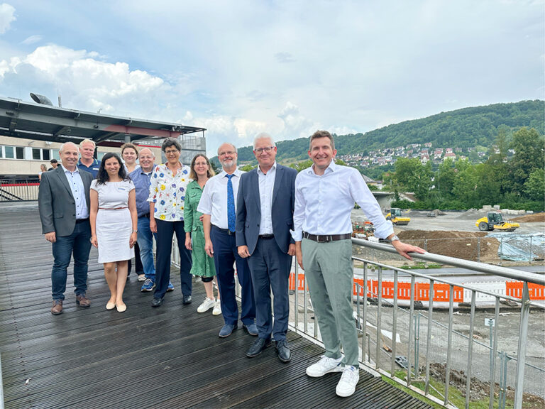 Besuch aus Ministerium und Regierungspräsidium in Künzelsau
