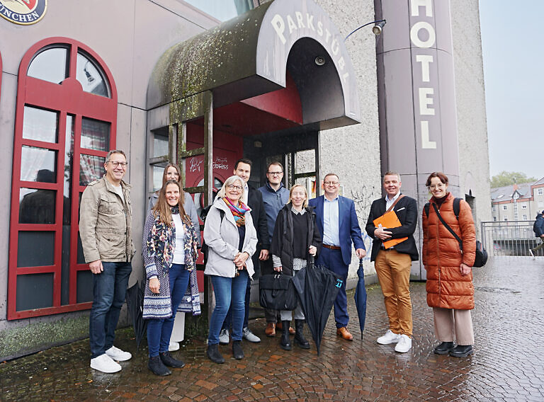Besuch aus Ministerium und Regierungspräsidium in Gaggenau