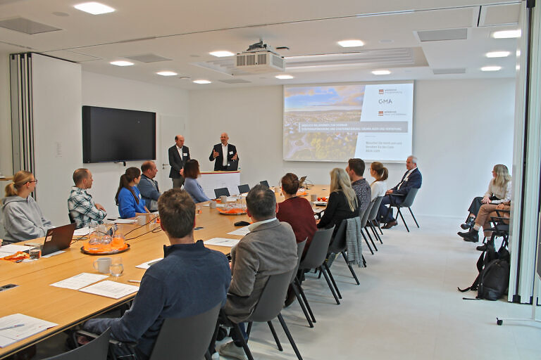 Seminar „Städtebauförderung und Stadterneuerung“ mit WHS, GMA und WEB