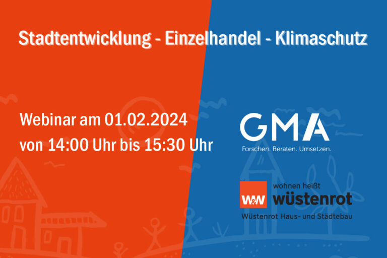 Webinar “Stadtentwicklung – Einzelhandel – Klimaschutz”