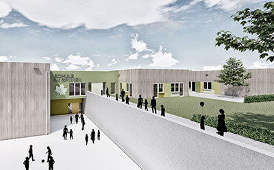 Neubau Grundschule mit Turnhalle Grünhainichen