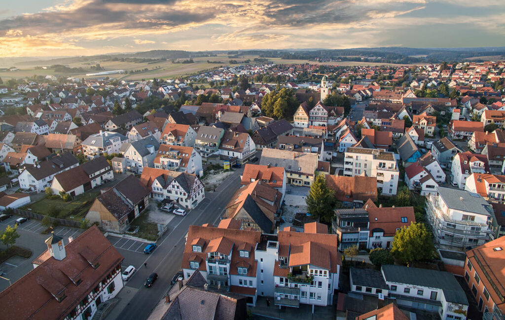 Luftbild Laichingen Innenstadt_1