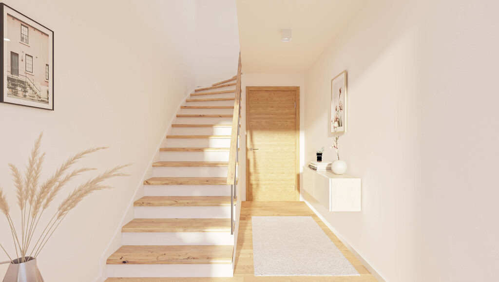 Visualisierung des Kellergeschosses im Neubauprojekt "im glückswinkel" in Bietigheim-Bissingen