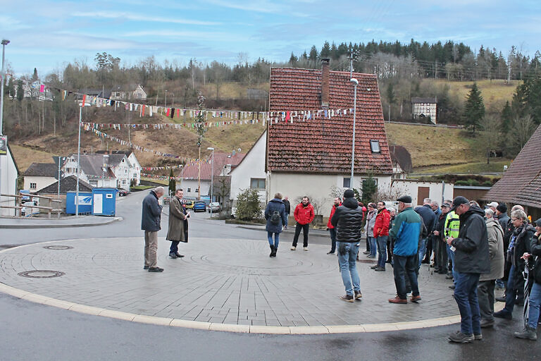 Kreisverkehr in Horb am Neckar feierlich eingeweiht
