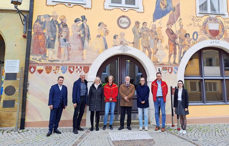 Besuch aus Ministerium und Regierungspräsidium in Horb am Neckar