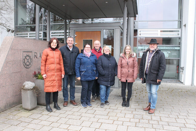 Ortstermin mit dem Regierungspräsidium in der Gemeinde Glatten