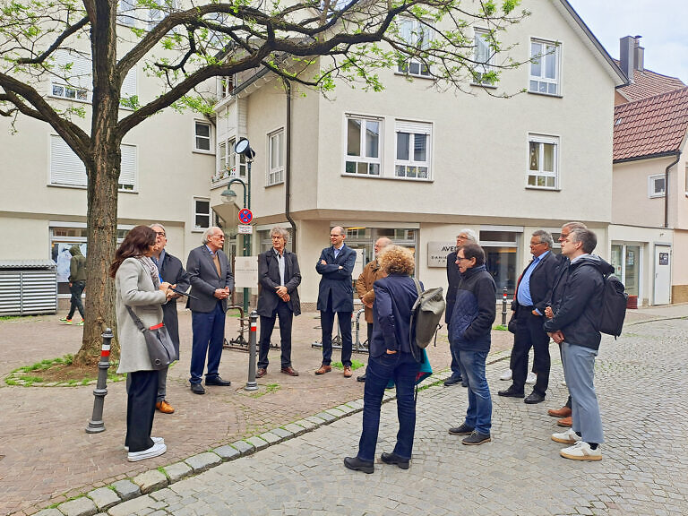 Besuch aus Ministerium und Regierungspräsidium in Reutlingen