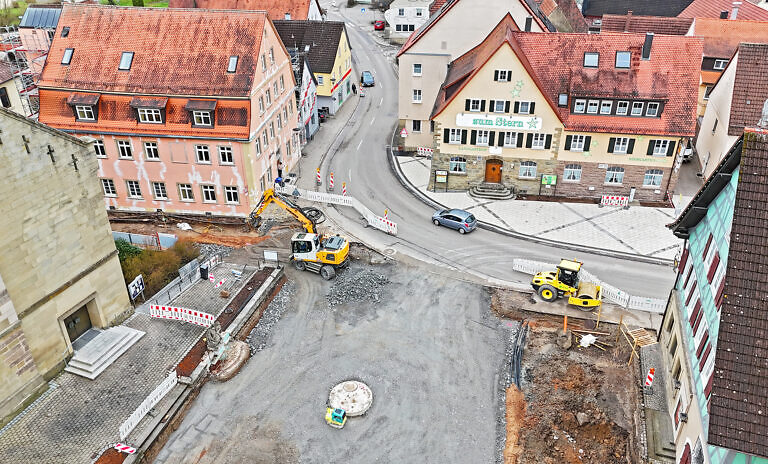 Neuer Dorfplatz für Bühlertann