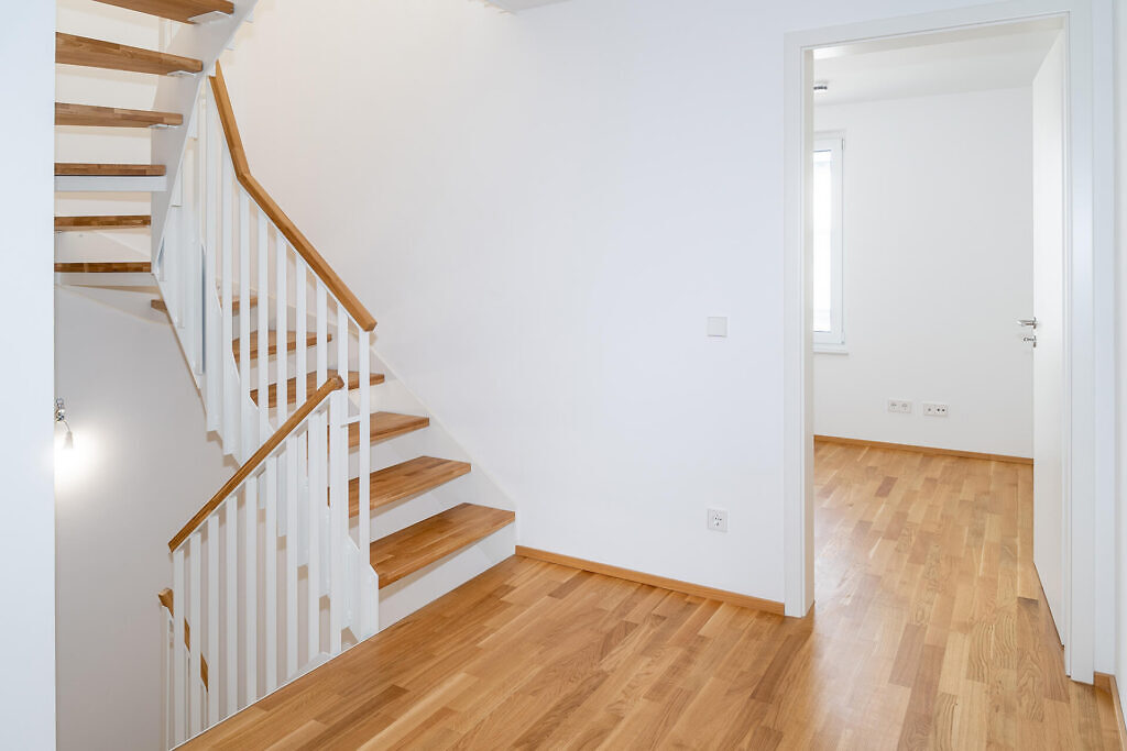 Flur der Neubau Reihenhäusern in Ostfildern-Scharnhausen
